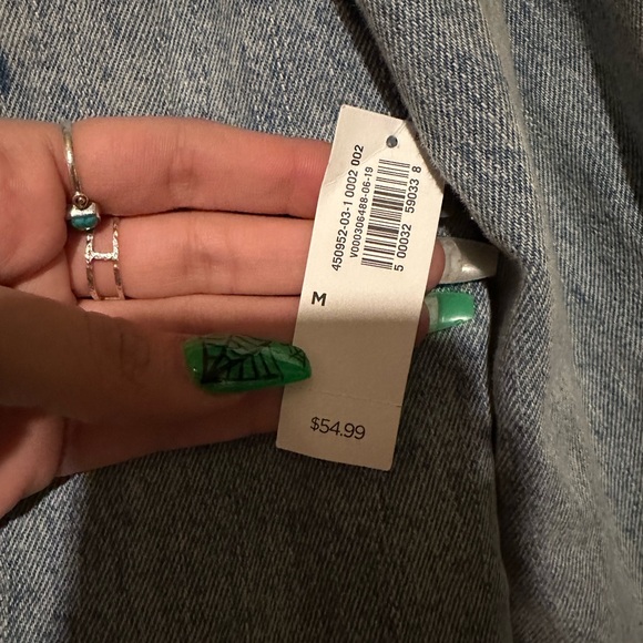 Gap Sherpa Denim Jacket (M) - Picture 7 of 9